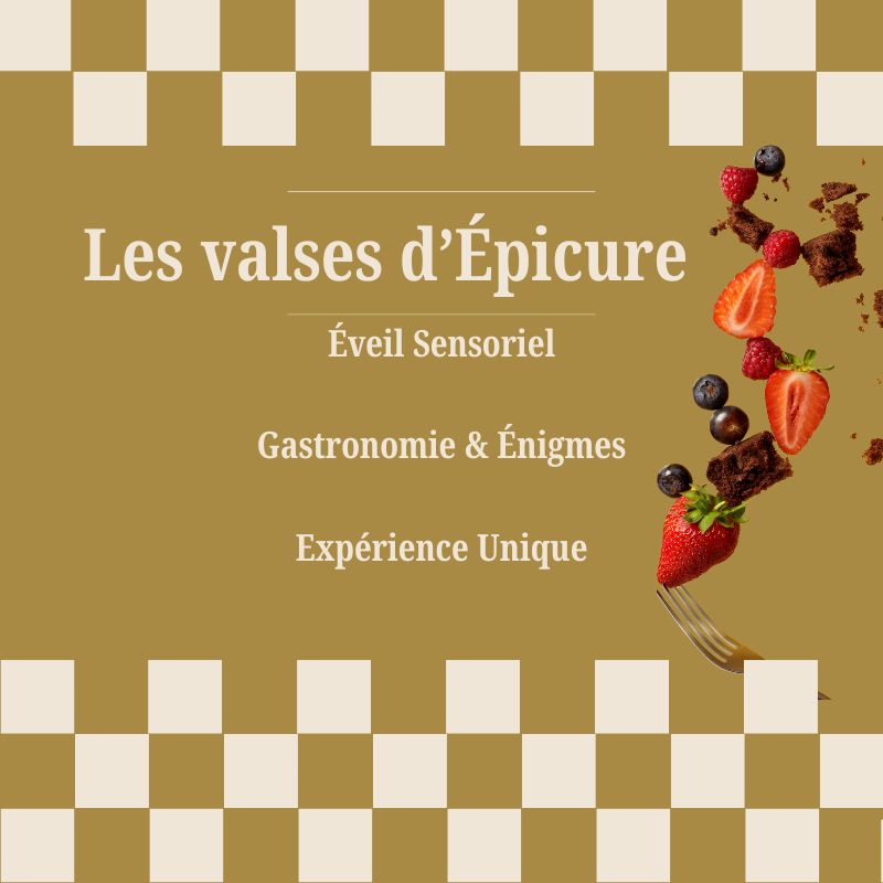Les valses d'épicure - jeux gourmets - Gastronomie - énigmes - sens